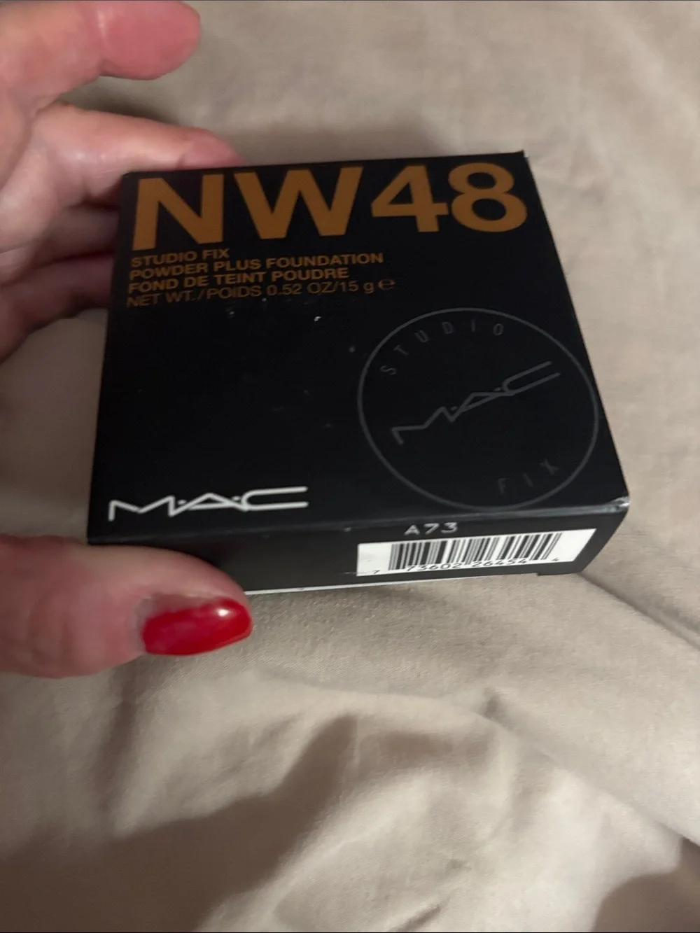 MAC Studio Fix Powder Plus Foundation NW48 15g Full Coverage NIB